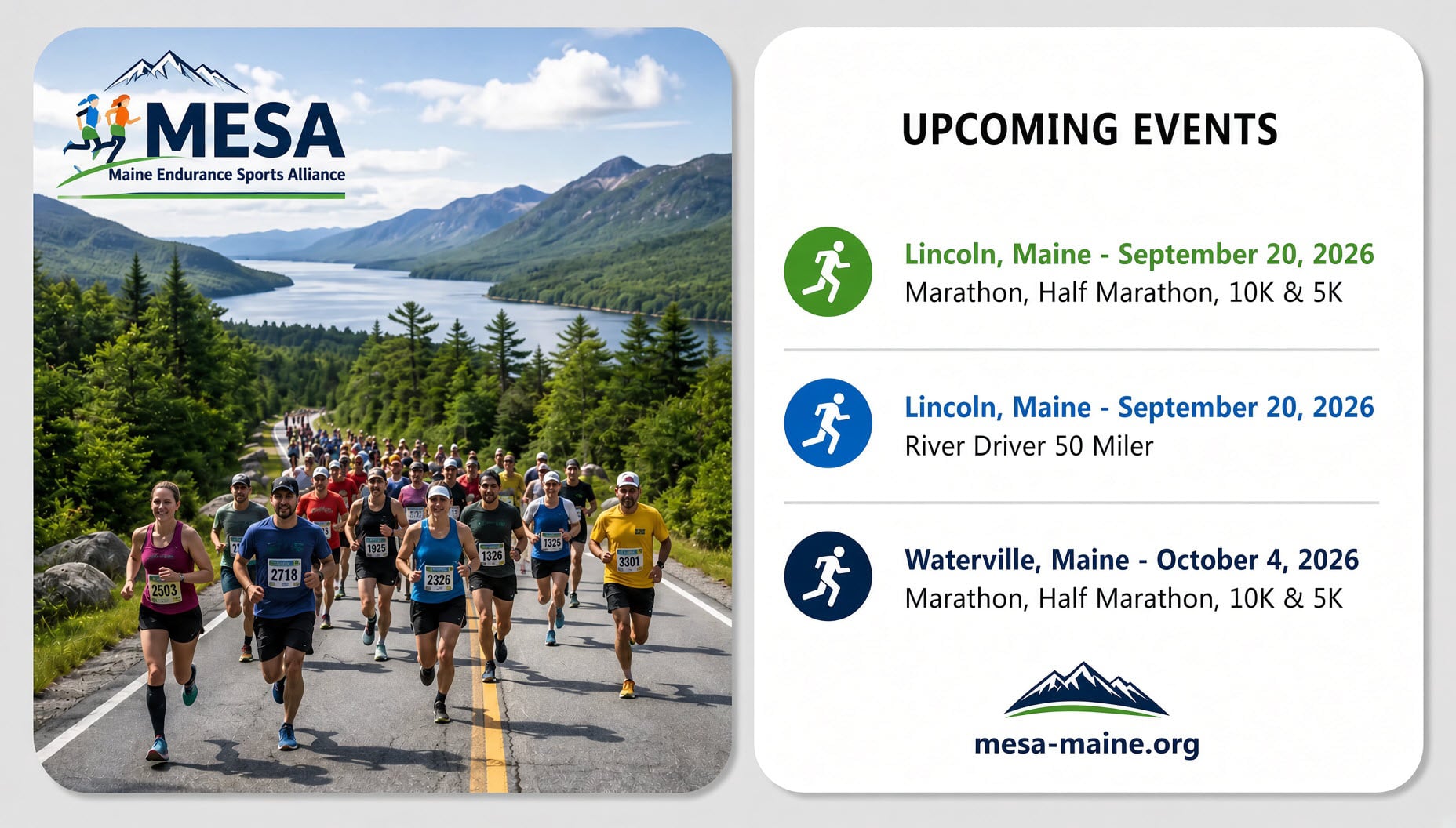 Upcoming Events 8.13.26 Partial Schedule of 2026 events